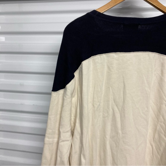 Men's Black and Cream Long Sleeve Shirt - Picture 10 of 13